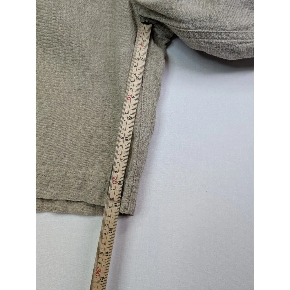 Daniel Cremieux Men’s Linen Khaki Cargo Shorts 36